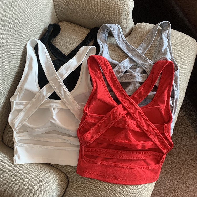 Crossfit Vest - Summer Fashion Cross Back Strap Vest