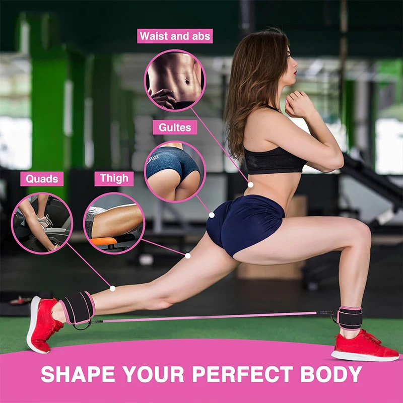 Ankle Strap Resistance Bands H - مراجعة Crossfit Workout With Equipment وسعره