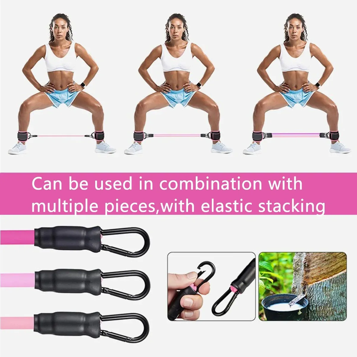 Ankle Strap Resistance Bands H - مراجعة Crossfit Workout With Equipment وسعره