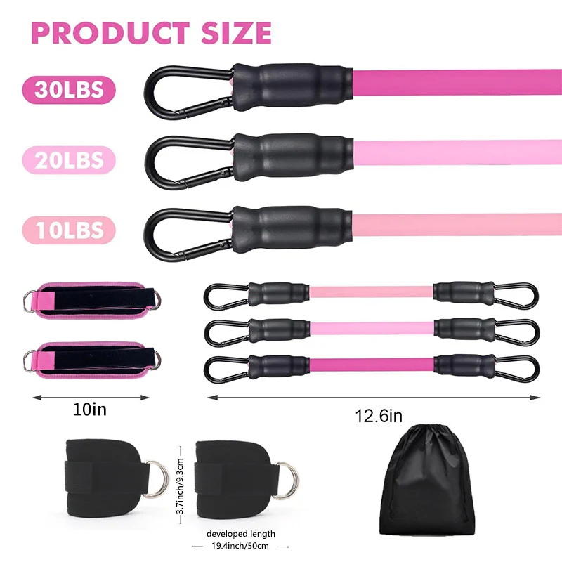 Ankle Strap Resistance Bands H - مراجعة Crossfit Workout With Equipment وسعره