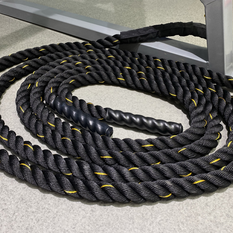 9M/12M/15M Fitness Battle Rope - مراجعة Crossfit No Equipment Workouts وسعره