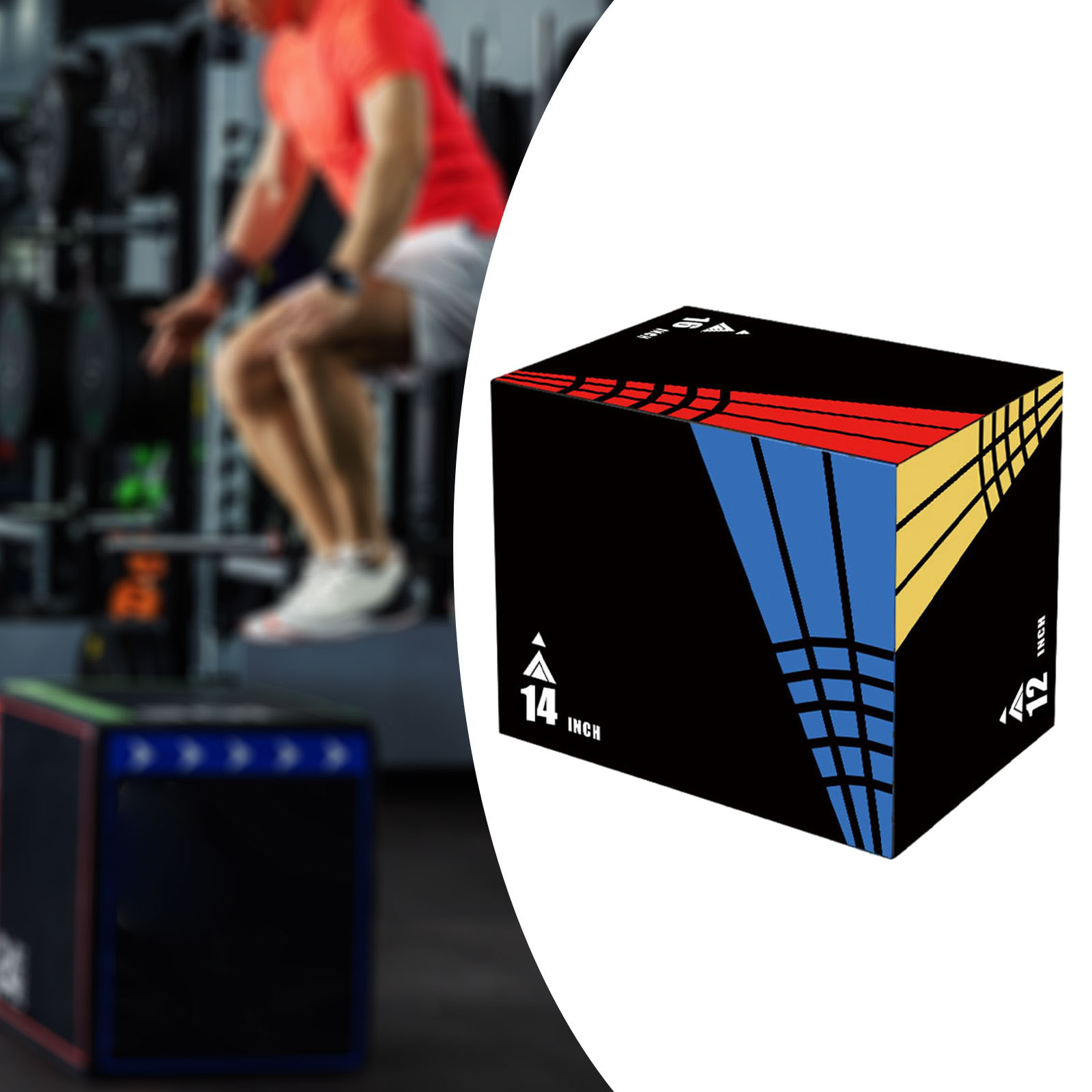 3-in-1Jump Box Plyometric Box  - مراجعة Box Jump Plyo وسعره