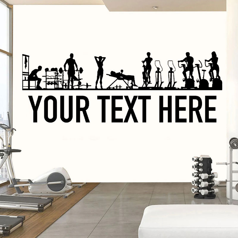 Gym People & Equipment Wall De - مراجعة Crossfit Workout With Equipment وسعره