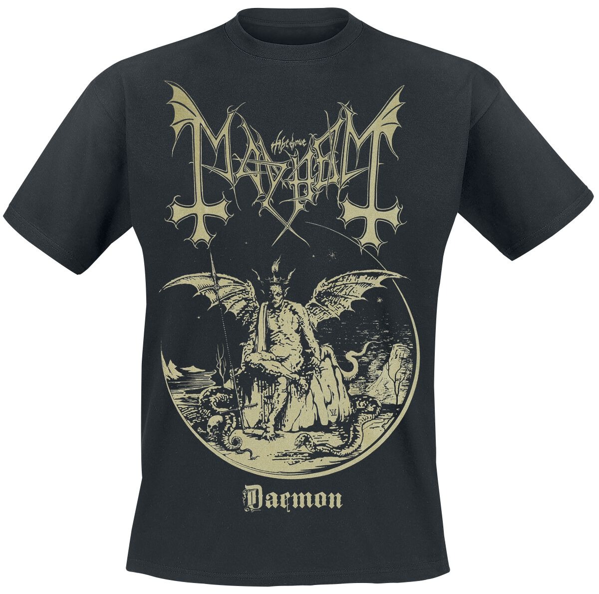 Mayhem Daemon Tee, Black Metal - مراجعة Crossfit Mayhem وسعره