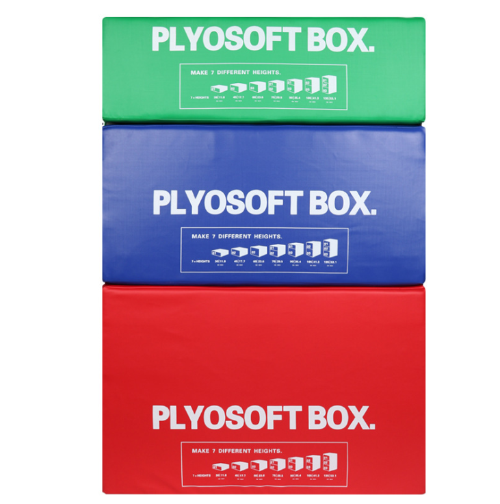 Gym Used PU Leather Jump Box S - مراجعة Box Jump Plyo وسعره