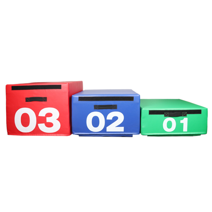 Gym Used PU Leather Jump Box S - مراجعة Box Jump Plyo وسعره