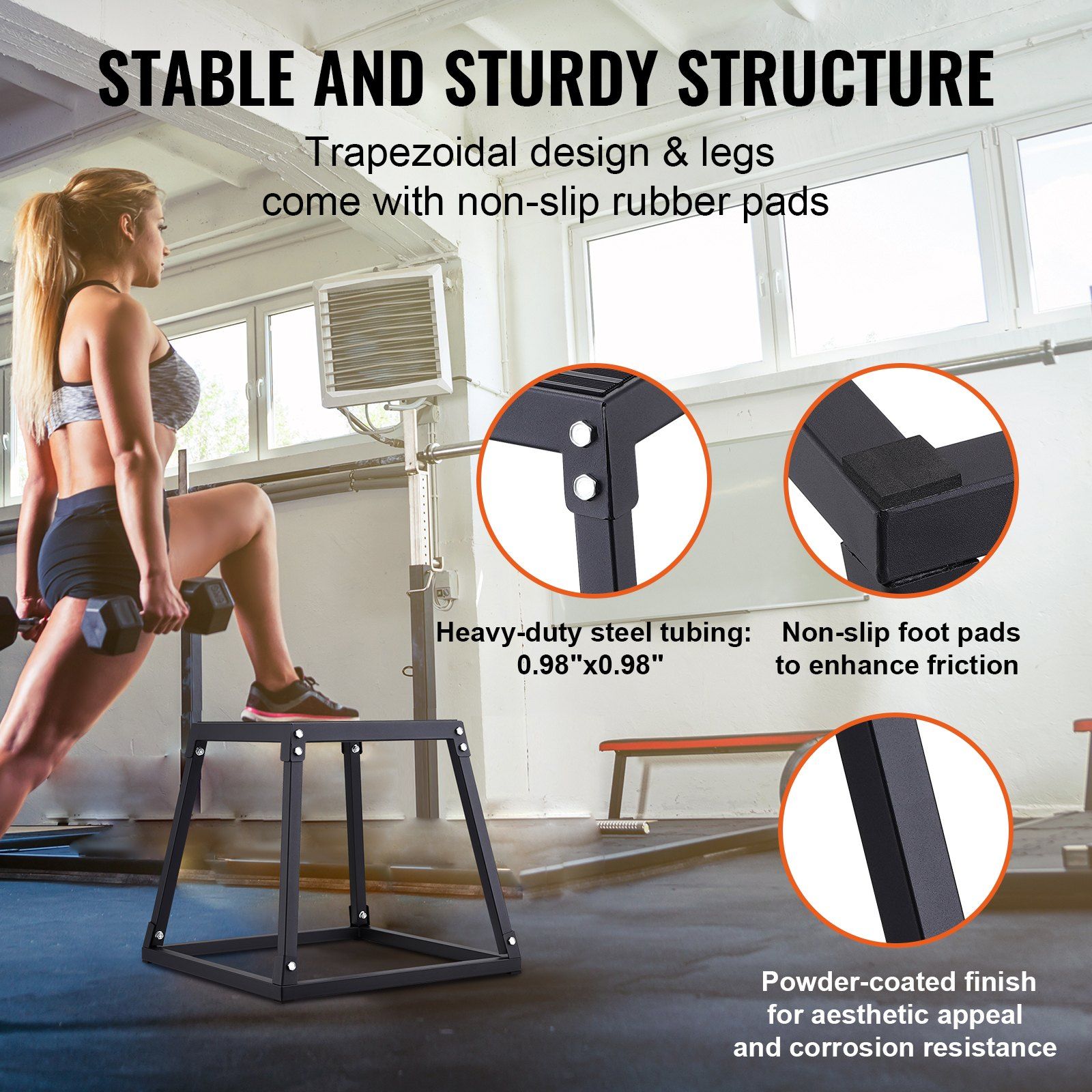 Adjustable Height Plyo Box 12x - مراجعة Box Jump Plyo وسعره