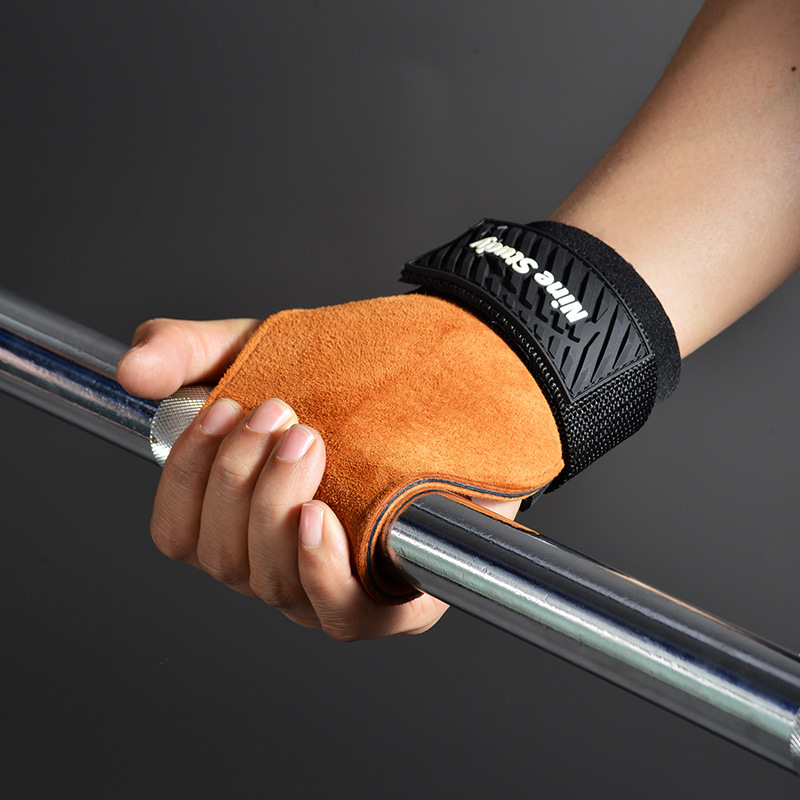 Cowhide Gym Grips Gloves Weigh - مراجعة Crossfit Workout With Equipment وسعره