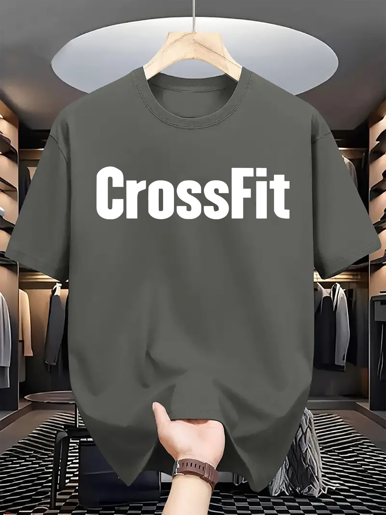 Men's Summer 100% Cotton Casua - مراجعة Crossfit Mayhem وسعره