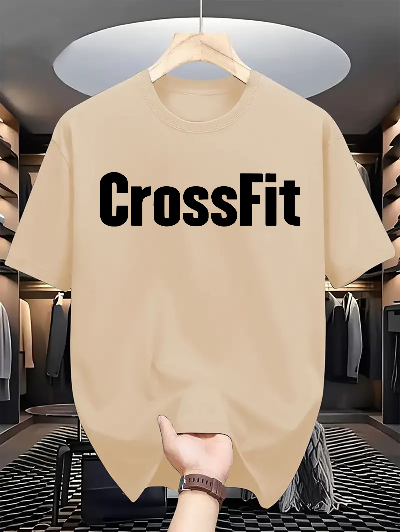 Men's Summer 100% Cotton Casua - مراجعة Crossfit Mayhem وسعره