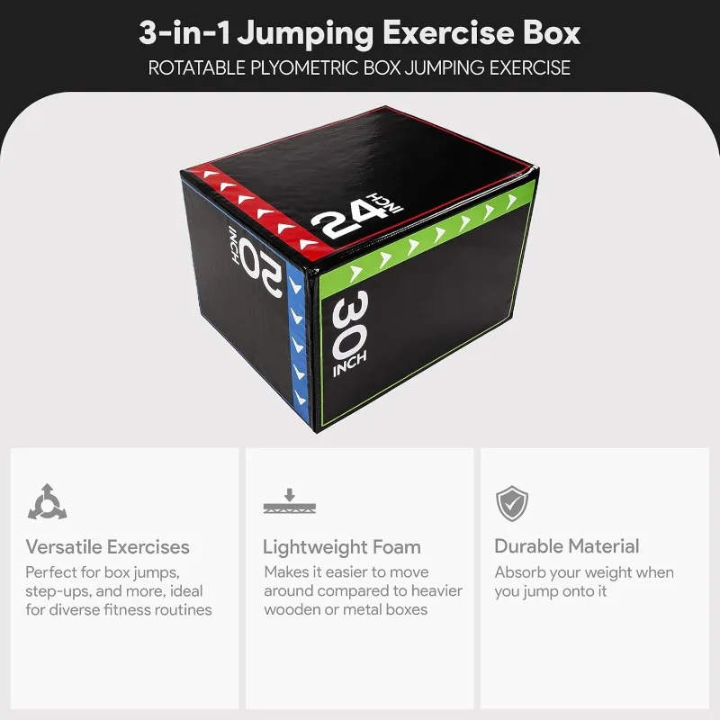 BalanceFrom 3-in-1 Foam Plyome - مراجعة Box Jump Plyo وسعره