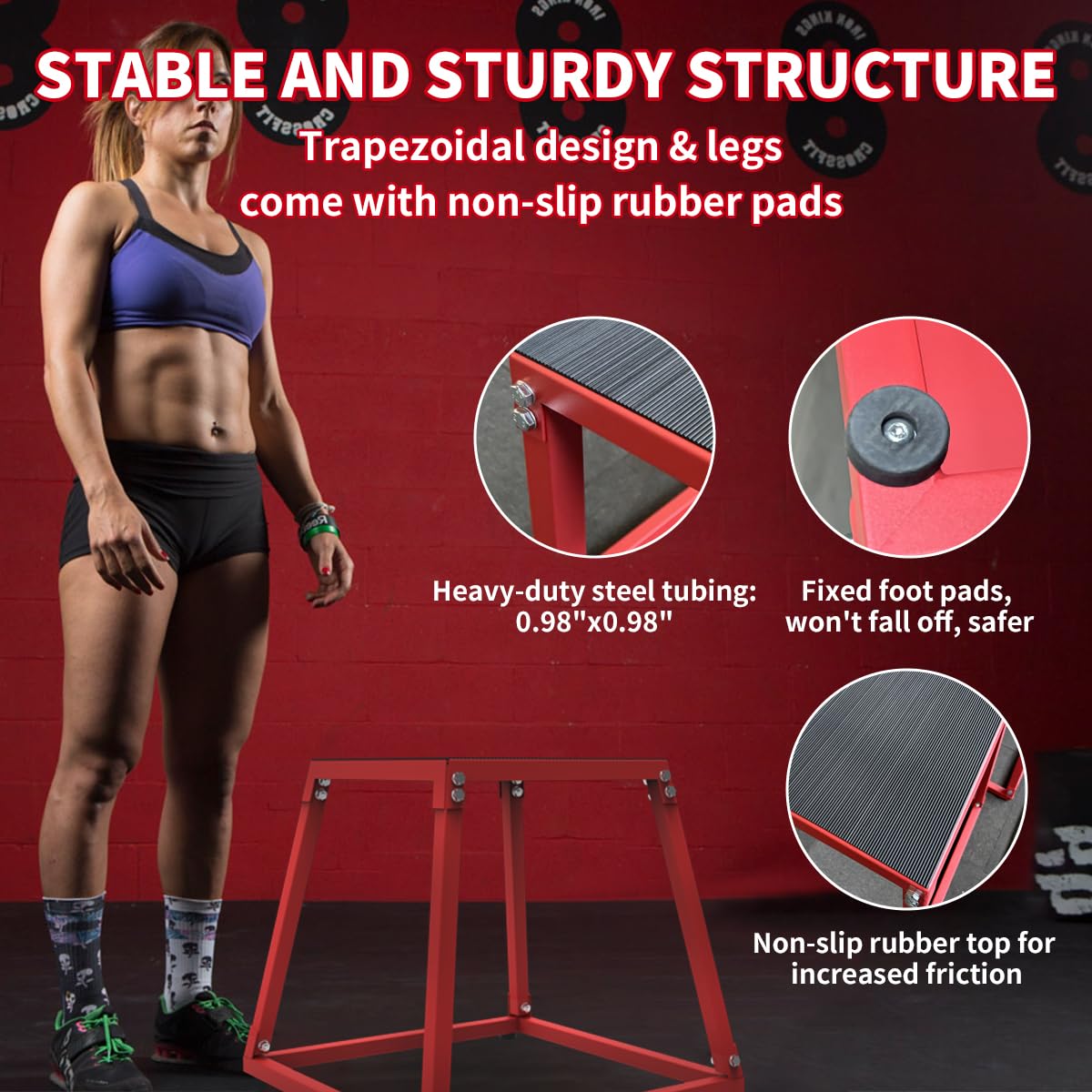 Metal Plyometric Jumping Box,  - مراجعة Box Jump Plyo وسعره