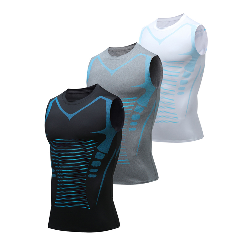 Compression Tank Top Men Gym S - مراجعة Crossfit Vest وسعره