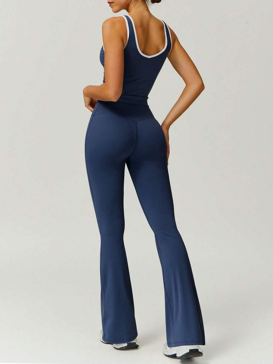 Women 2pcs Sports Vest And Fla - مراجعة Crossfit Vest وسعره