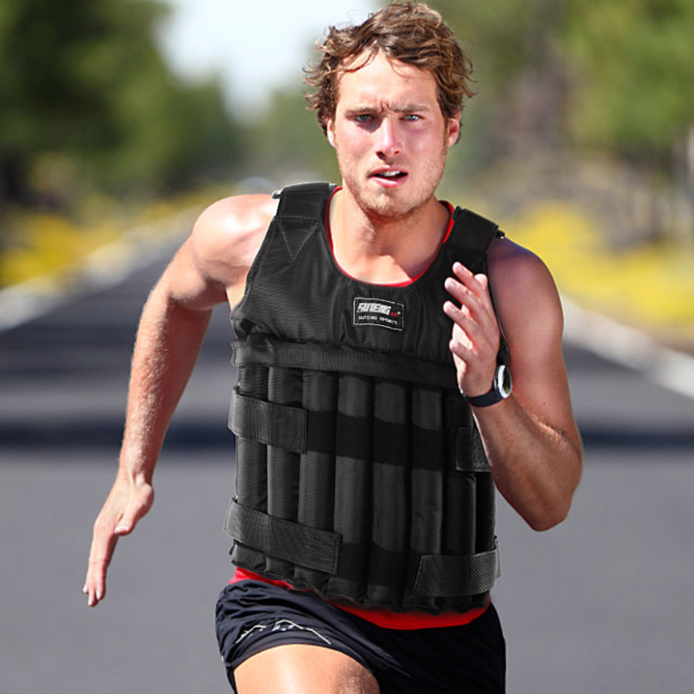 1 - 110LBS Adjustable Weighted - مراجعة Crossfit Vest وسعره
