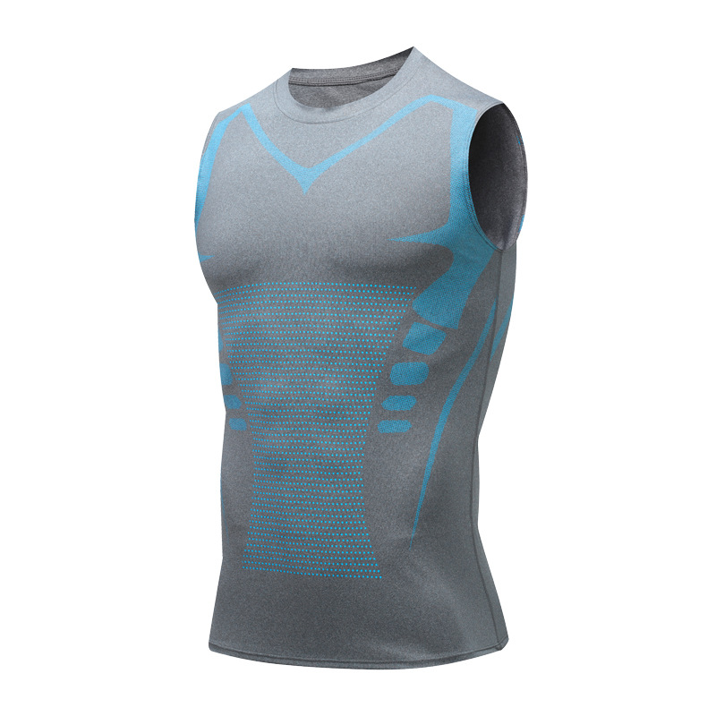 Compression Tank Top Men Gym S - مراجعة Crossfit Vest وسعره