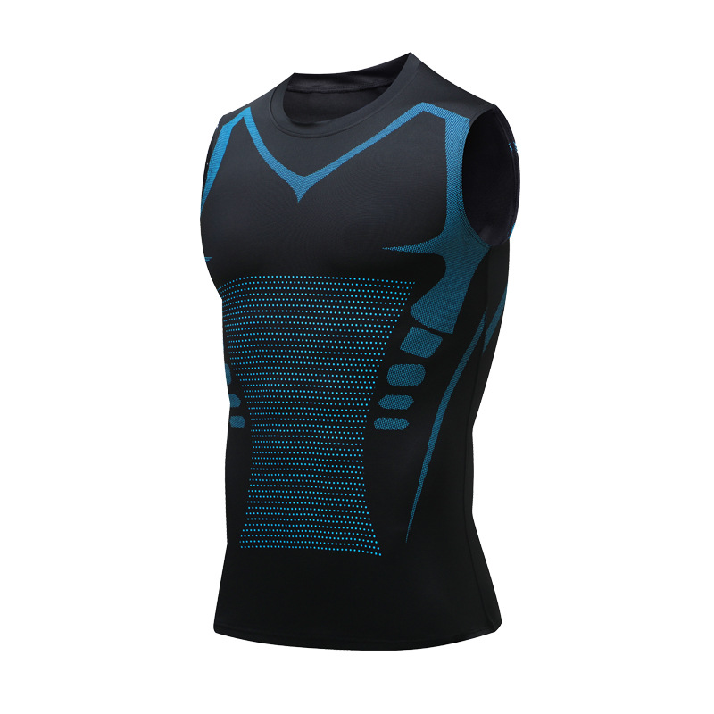 Compression Tank Top Men Gym S - مراجعة Crossfit Vest وسعره